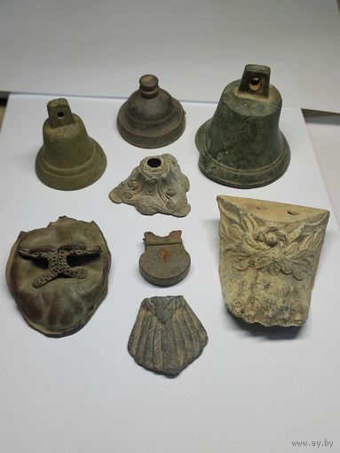 Красивые вещи старинные. (колокольчики, подставка красивая идр.). С рубля, без м.ц. См. др. мои лоты