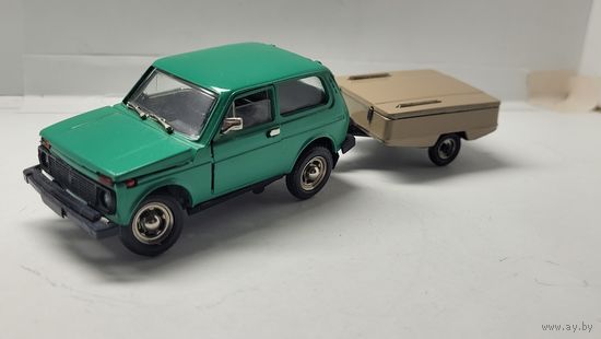 Автомодель СССР НИВА ЛАДА-2121 СКИФ.