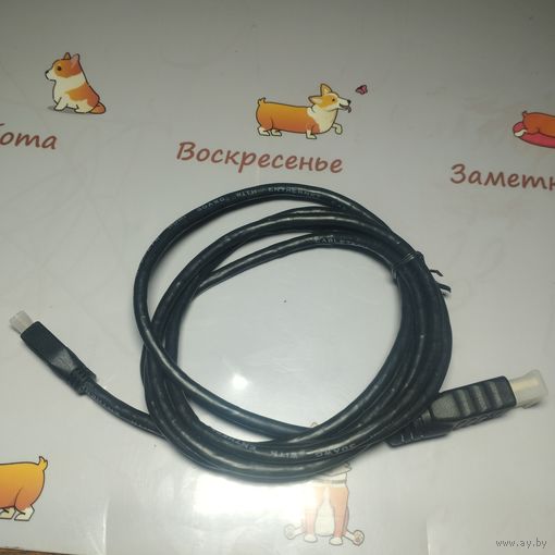 Кабель HDMI -micro HDMI для передачи цифрового аудио- и видеосигнала высокого качества