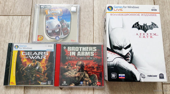 Batman.Far Cry.Painkiller.Mass Effect.Gears Of War.Brothers In Arms.Rayman