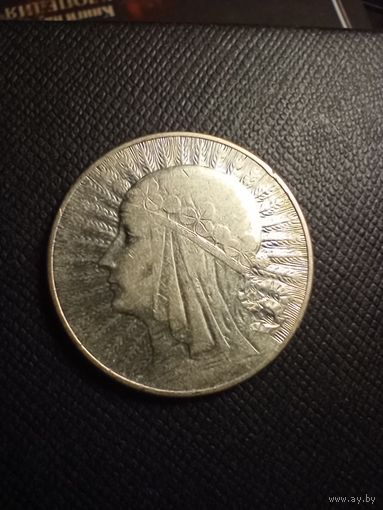 5 злотых 1933 "Ядвига"