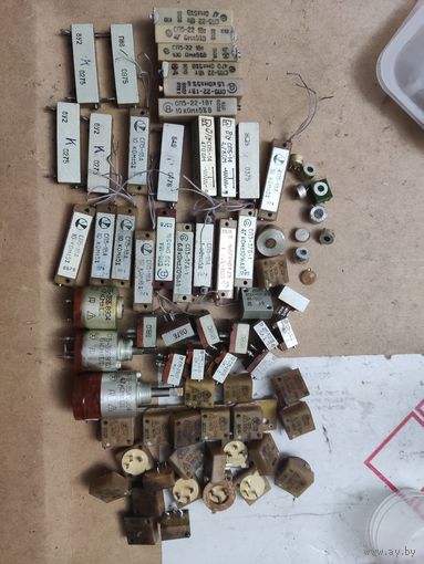 Резисторы сп-5 сп-3 и др.