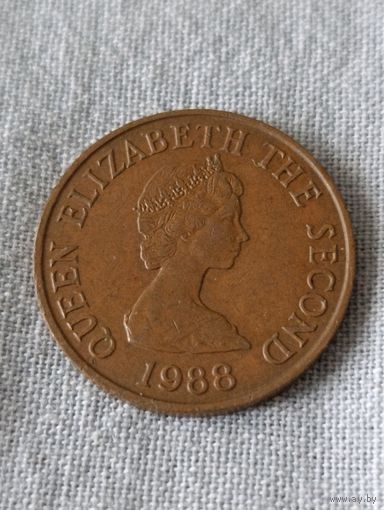 Великобритания. 2 пенса 1988 года. Джерси. (4)