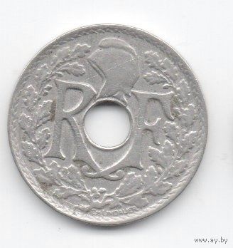 ФРАНЦУЗСКАЯ РЕСПУБЛИКА . 25 САНТИМОВ 1922