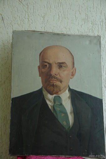 Портрет " Ленин "   60 х 80