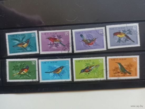Вьетнам.1981. Птицы.Нектарницы