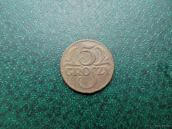 5 грошей Польша.