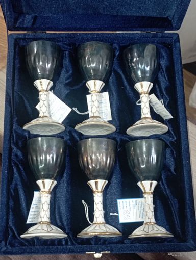 Рюмки серебро(новые)