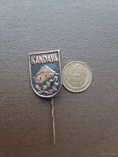 Значок тяжелый Кандава