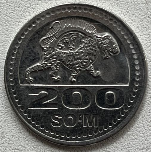 200 сум 2018 Узбекистан