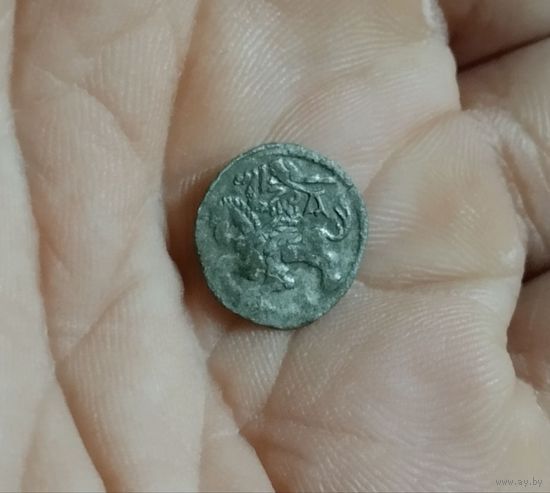 Денарий Ягеллончика ВКЛ Сохран