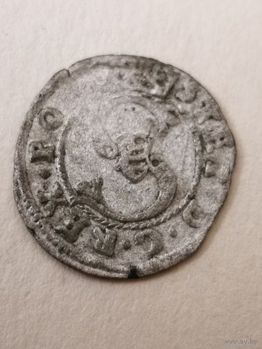 СОЛИД. 1584 г. Литовский.  Стефан Баторий. Редкий!!!