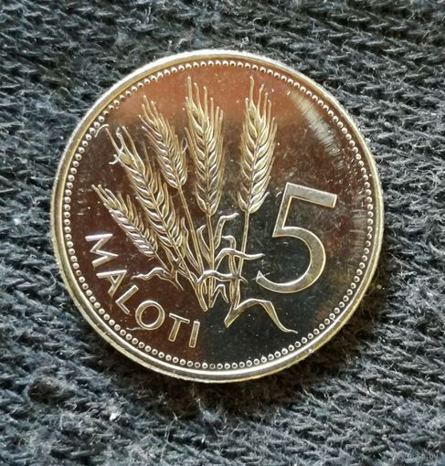 Лесото 5 малоти 2010 год,