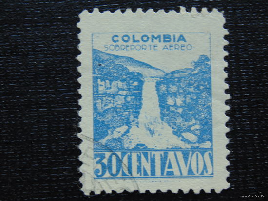 Колумбия 1945 г. Флора.