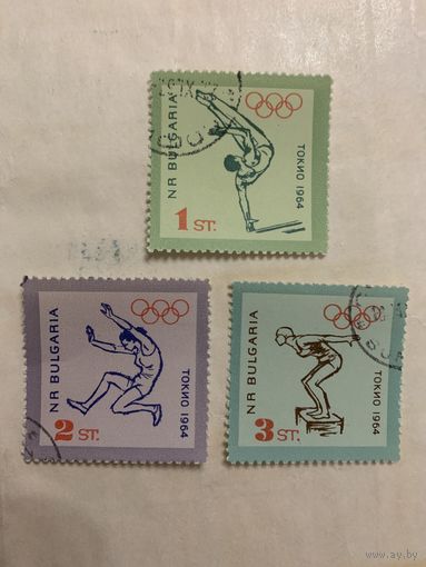 Болгария 1964. Летняя олимпиада Токио-64