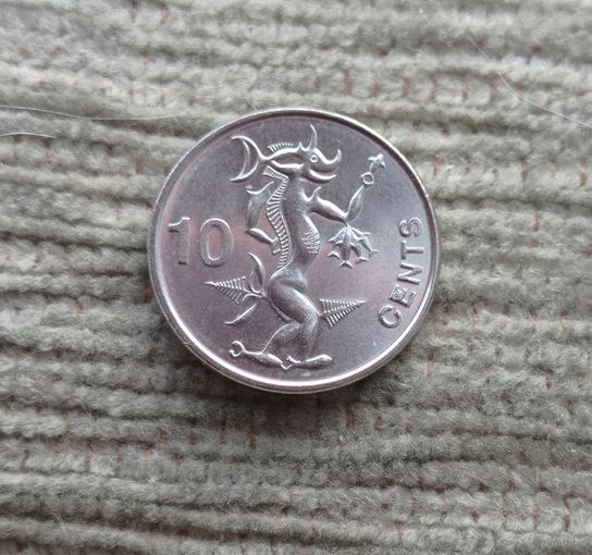 Werty71 Соломоновы Острова 10 центов 2012