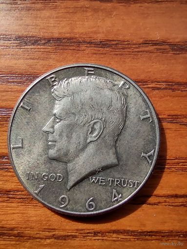 1/2 доллара США 1964
