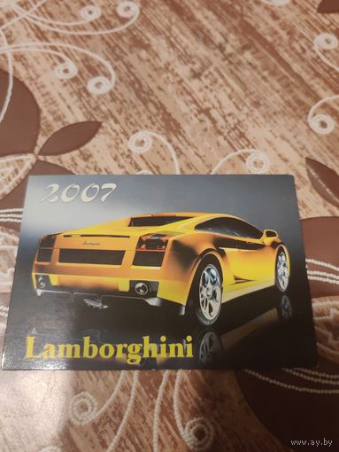 Календарик,реклама,украина,2007