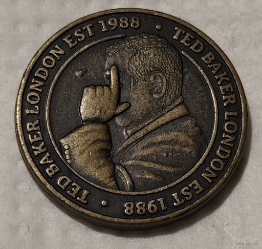 1988 TED BAKER TOKEN (жетон) (14-4-7)