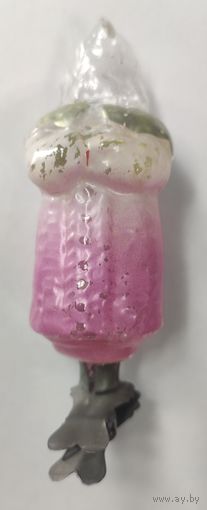 Елочная игрушка СССР. Баба Бабариха.