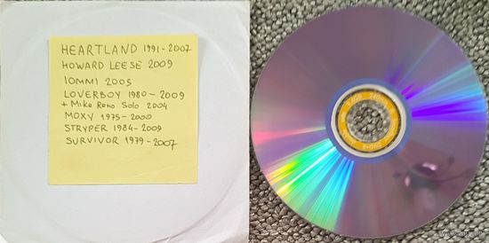 DVD MP3 дискография - HEARTLAND, LOVERBOY, Mike RENO, MOXY, STRYPER, SURVIVOR  - 1 DVD