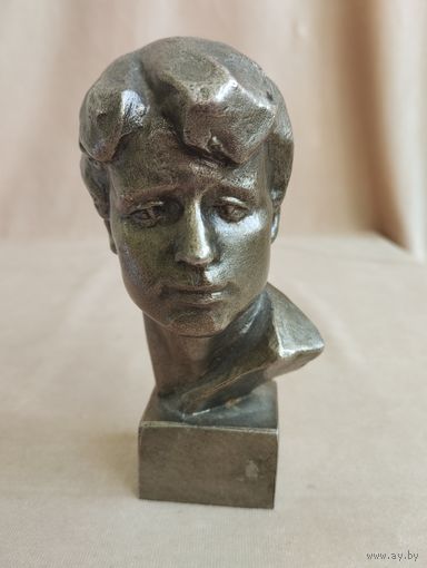 Бюст Есенин, силумин. СССР