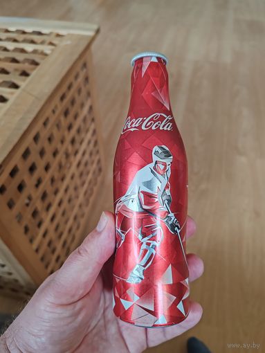 Бутылка Coca-Cola ЧМ по хоккею. РБ 2014