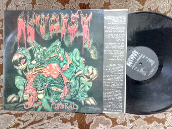 Виниловая пластинка AUTOPSY. Mental Faneral.