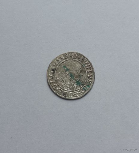 Герцогство Пруссия. Альберт Гогенцоллерн. Кёнигсберг. Грош 1539 г.