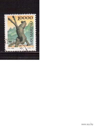 Сан-Марино-1987 (Мих.1371) ,  гаш., Стандарт