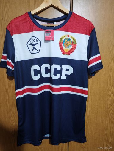 ФУТБОЛКА МУЖСКАЯ. НОВАЯ. СССР. РАЗМЕР : 52-54. (XL).