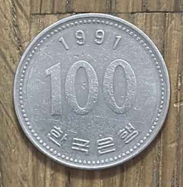 100 Вон Южная Корея 1991г.