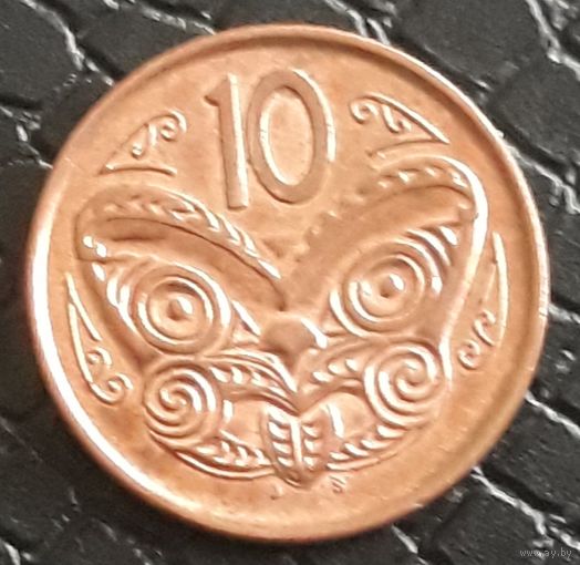 Новая Зеландия 10 центов 2015