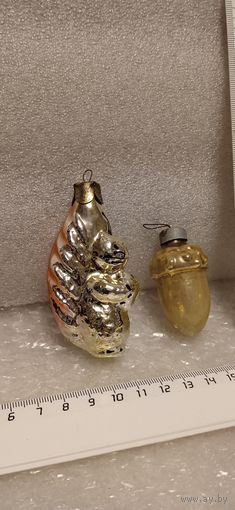 Ёлочные игрушки. Белочка +жёлудь в подарок. 17