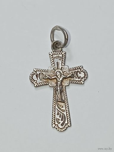 Серебряный крестик  .