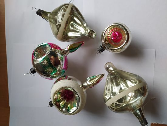 Ёлочные игрушки СССР