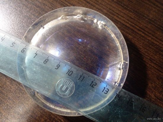 Лупа 9Х1,8 см. вогнутая, уменьшает