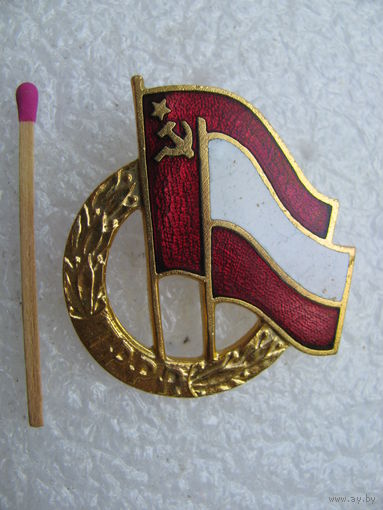 Знак ПНР. Общество Польско - Советской дружбы. тяжёлый
