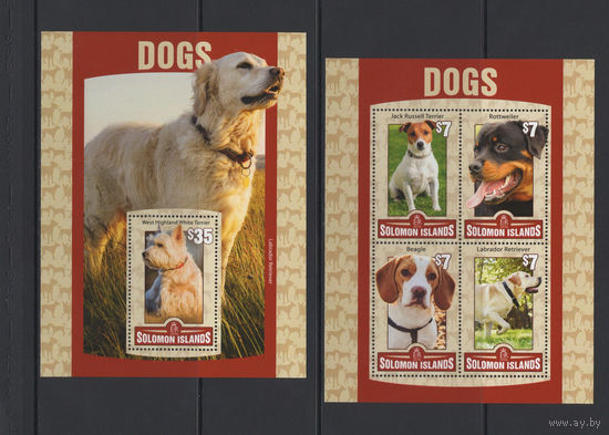 Соломоновы Острова 2016** Домашние животные Собаки