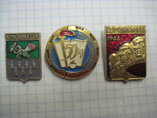 3 значка/44 с рубля!