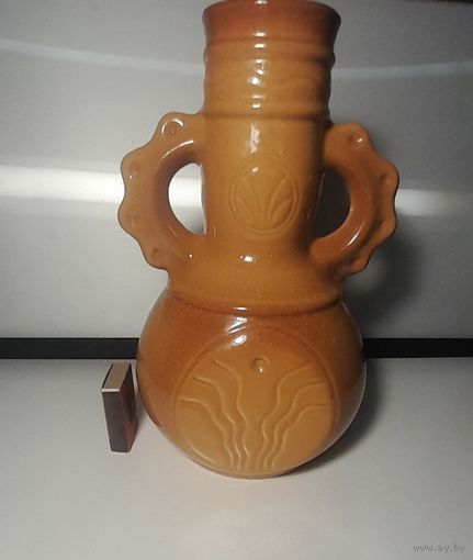 Ваза интерьерная, керамическая СССР.