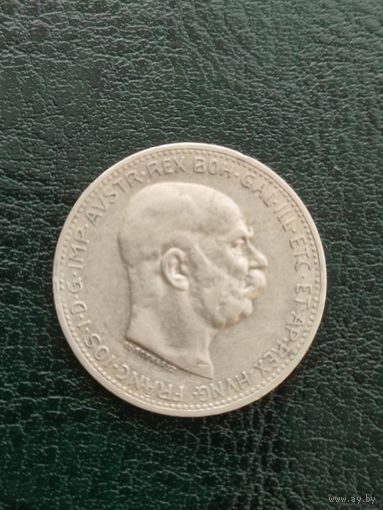 1 крона Австрии 1912г