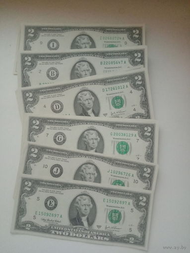 2 $ США 2003 г