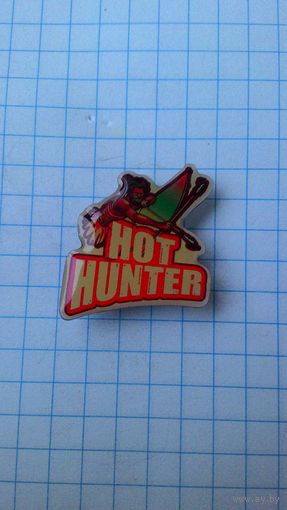 Рекламный значок Hot Hunter.