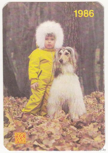 Календарик 1986 (105)