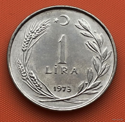 08-08 Турция, 1 лира 1973 г.