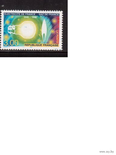 Франция-1996 (Мих.3140) , гаш., Лампочка