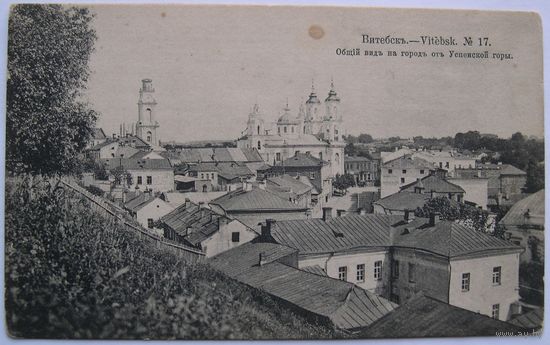 Витебск. Общий вид на город от Успенской горы.