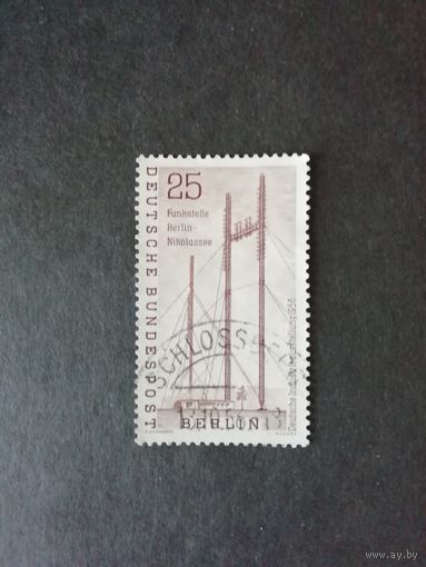 Западный Берлин 1956 марка "Промышленная выставка в Берлине " (гашеная без клея) Mi.157 каталог 12.00 евро