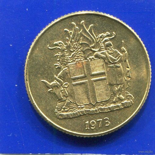 Исландия 1 крона 1973